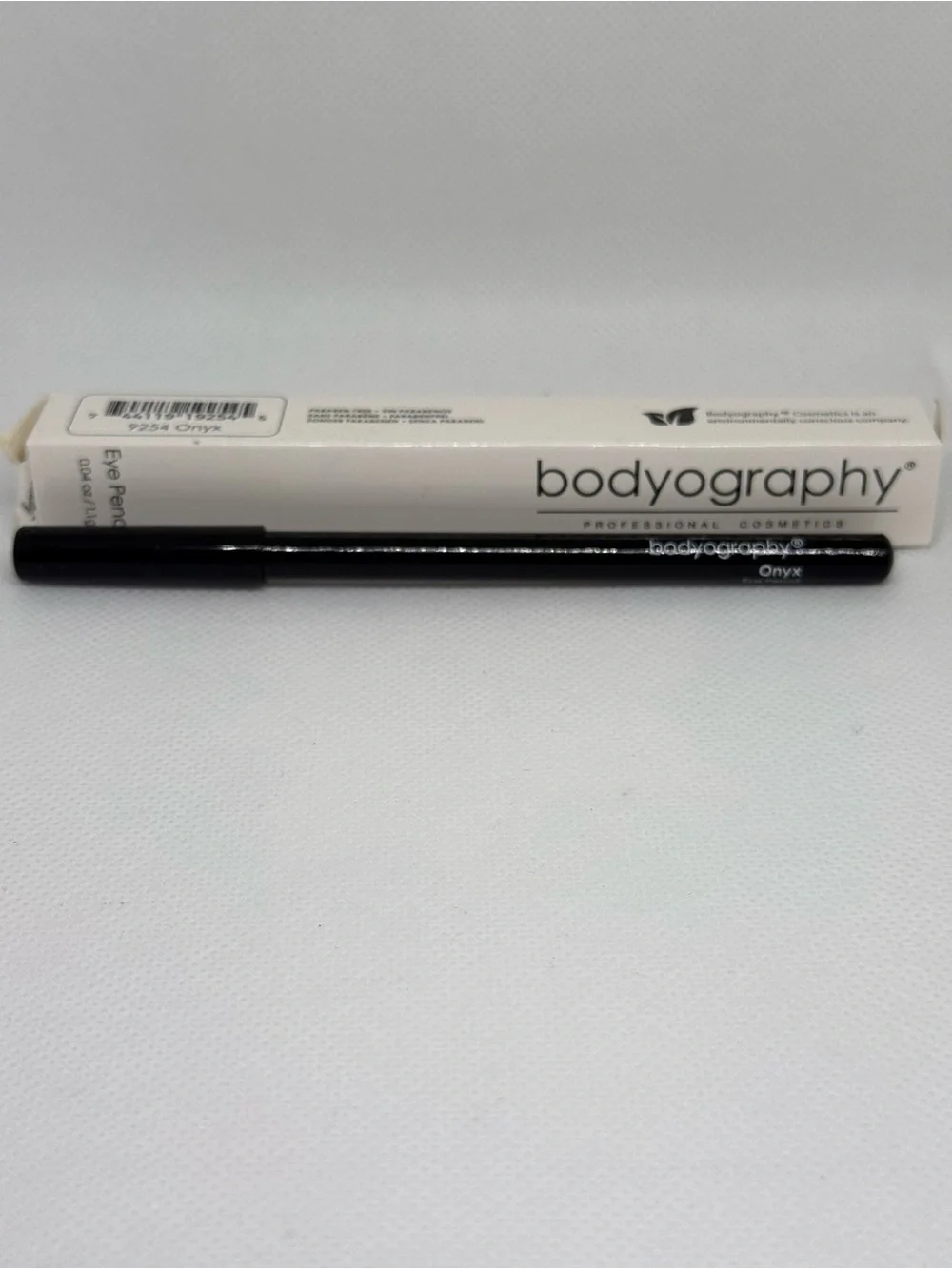 “NEW Bodyography Onyx Black Eyeliner Pencil 9254 Vegan Long Lasting Smooth”